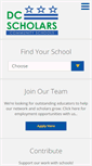 Mobile Screenshot of dcscholars.org