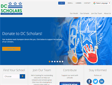 Tablet Screenshot of dcscholars.org